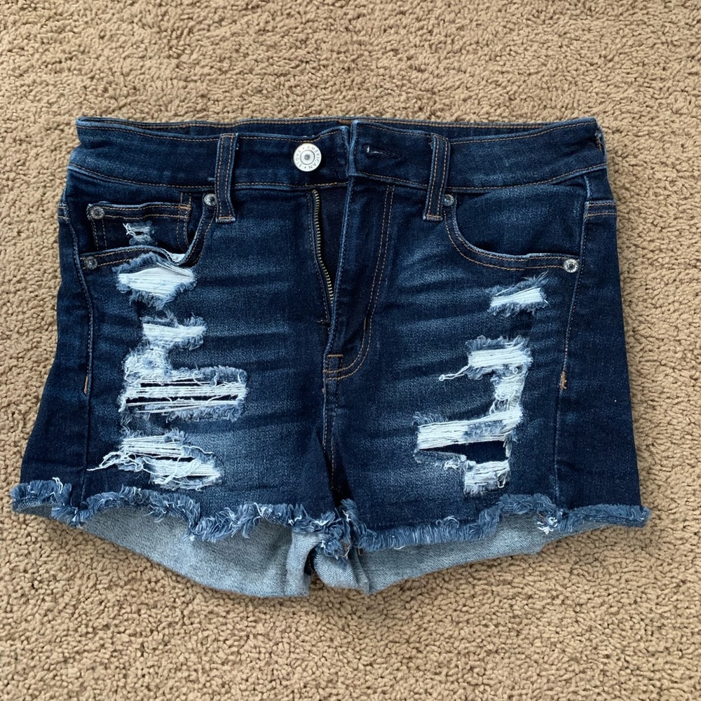 American eagle next level stretch jean shorts